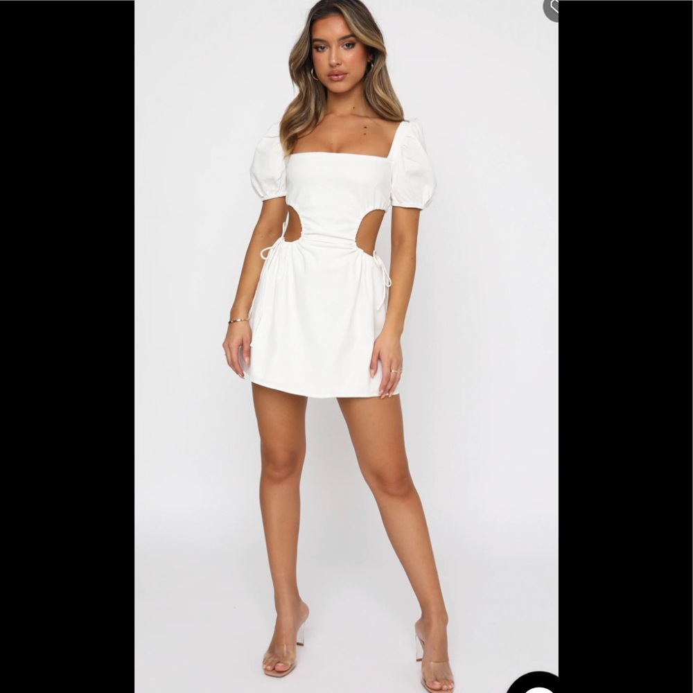 White Fox White Different Girl Mini Dress